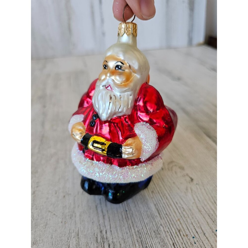 Radko Santa mrs Claus vintage ornament cookie Xmas cupcake tree